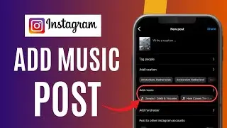 How to add music to Instagram post