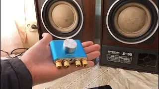 Миниатюрный усилитель звука с Aliexpress. Обзор, тест, выводы.
