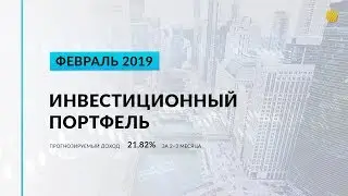 Инвестиционный портфель акций. Февраль, 2019 | Global Finance