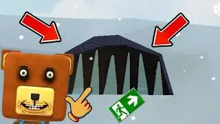 How to Enter the SECRET Snow Village Cave in Super Bear Adventure! ❄️ Hidden Location Guide