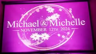 Custom Wedding Motion Monogram