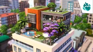 LOVESTRUCK PENTHOUSE ||  || The Sims 4  Speed Build - NO CC