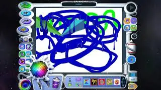 Playing Kid Pix 3D for the 1st time!