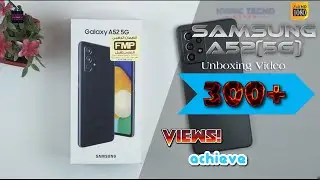 Samsung a52 5G unboxing