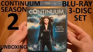Unboxing Continuum Season 2 Blu-Ray 3-Disc Set