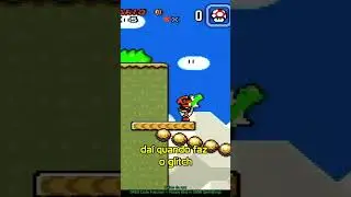 Glitch do Flappy Bird no Mario World