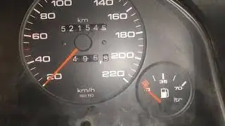 Checking and calibrating the fuel level indicator of the Audi 80.