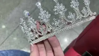 Luxury crown tiara diadem