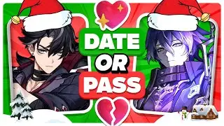DATE OR PASS 💖💔 [BOYS VERSION] | Who Would You Date This Christmas? 🔥🎄| GENSHIN IMPACT QUIZ
