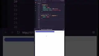 Animated progress bar 