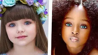 10 NIÑAS Más BELLAS Del MUNDO Anastasia Knyazeva y Jare ijalana
