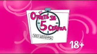 Ответь за 5 секунд  Без цензуры 18+ 5 Second Rule 18+   настольная игра  Магеллан MAG119790