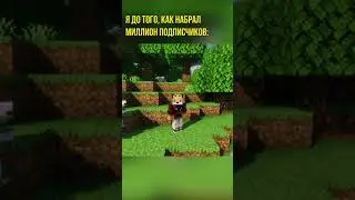 Я до того, как набрал миллион подписчиков: