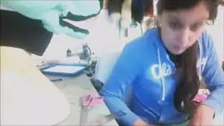 Foaming a Fursuit Head Time Lapse