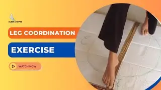 Leg Coordination Exercise | Coordination Exercise @Home | Alma Chopra #legexercise  #coordination