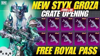 Bgmi River Styx Groza Crate Opening | Bgmi New Crate Opening | Create Opening Bgmi New Update Event