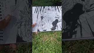 Drawing manga panels untill I get 1 million subscribers ✨ day 32❤️ #art #shorts #drawing