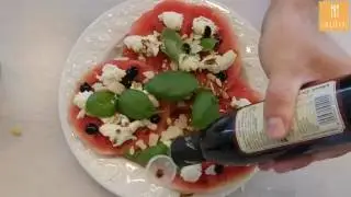 Carpaccio van watermeloen