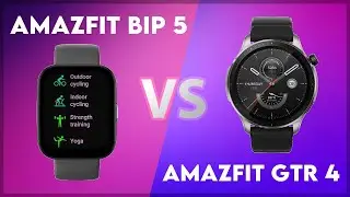 Amazfit Bip 5 vs Amazfit GTR 4 Comparison