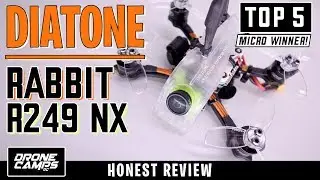 DIATONE RABBIT R249 NX - 5 STAR QUAD - Honest Review & Flights