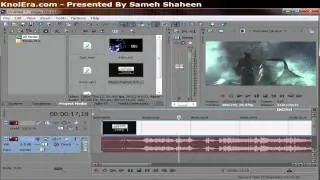 دورة تعليم ال Sony Vegas Pro - الدرس الرابع - الجزء الثاني KnolEra
