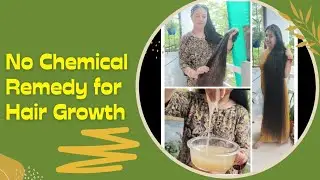 Trendy and Natural Remedy Tutorial for extreme Hair Growth | #viral #youtube #trending