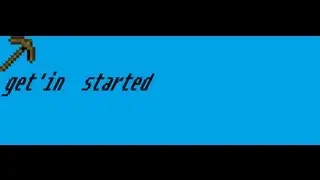 minecarft pc part 1 "geting started"