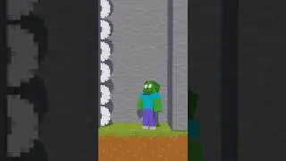 Help Zombie Escape From Spike - Minecraft animation #shorts