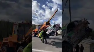 ЖЕСТКАЯ АВАРИЯ НА ПОСТАНОВКЕ В РАУБИЧИ