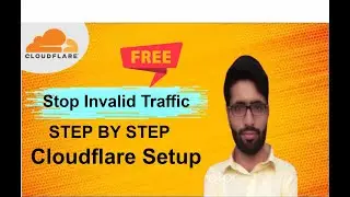 Cloudflare DNS Setting in Urdu & Hindi | How to Setup Cloudflare for Free🔥2025 |  Cloudflare Account