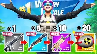 Fortnite GUN GAME aber mit NUKLEAR WAFFEN!