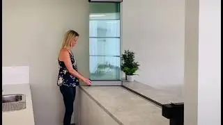 Clear Edge  - Frameless Servery Stacker Open Close