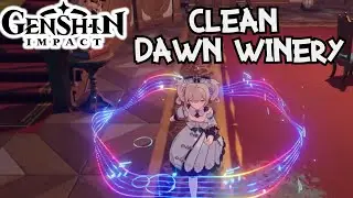 CLEAN ALL THE STAINS IN DAWN WINERY GENSHIN IMPACT