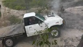 MazdaBishi turbo at the Carrington quarries.