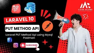 Laravel 10 PUT Method API aproject 2025