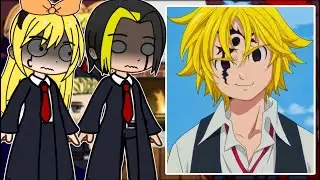 Mashle React to Meliodas || Nanatsu no Taizai || TikTok || Gacha React