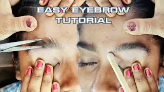 How to achieve well-groomed eyebrows using a simple technique! 💁‍♀️ #BeautyTips #EyebrowGoals