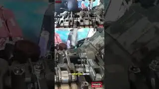 Proses pemasangan rocker arm shaft pada engine volvo trucks - Step 456 #volvo #volvotrucks #shorts