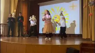 Выступление Гимнастический танец Девочки с косичками 