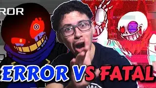 ERROR SANS ERASES SANS AU SHIPS!| Error Sans VS Fatal Error [REMASTERED] REACTION!