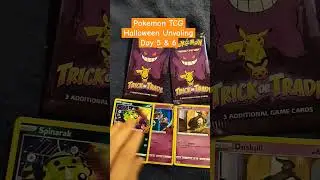Pokemon TCG Halloween Unveil Days 5 & 6 #pokemonhalloween