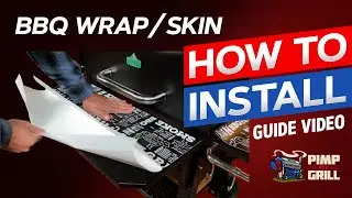 Pellet Grill Wrap/Skin - Install Video - By Pimp My Grill