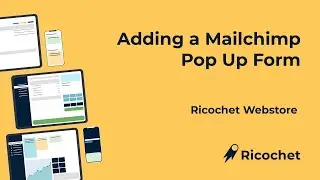 Adding a Mailchimp Pop Up Form