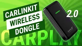 CarLinkit 2.0 (2nd Generation) Wireless Apple CarPlay Dongle Install and Walkthrough