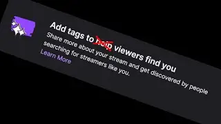 Twitch broke tags — I broke Twitch