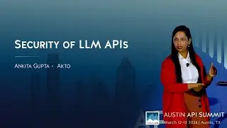 Security of LLM APIs