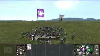 Medieval 2 Total War Dismounted Latinkon vs Dismounted Norman Knights