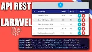 API REST CRUD con LARAVEL