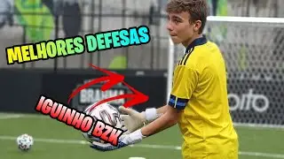 MELHORES DEFESAS DO GOLEIRO IGUINHO BZK!!