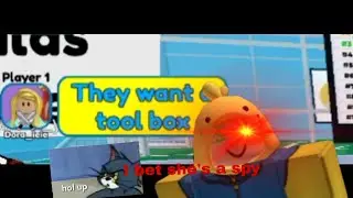 Playing who's the spy! Roblox!